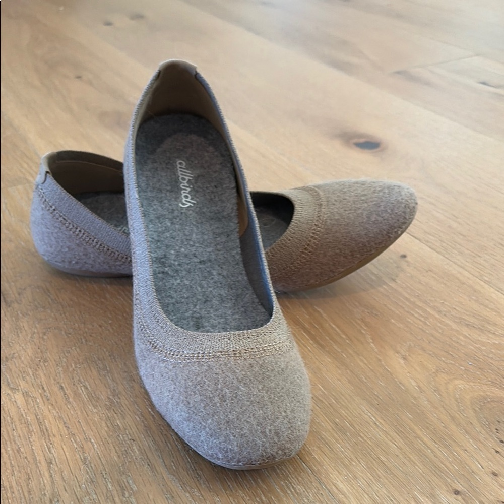 Allbirds Women's Wool Ballet Flats — Taupe